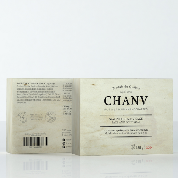 Savon corps et visage - Chanv